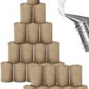6 Pound Bee Smoker Fuel for Beekeeping Jute Burlap Smoker Fuel Rolls Bee Hive Smoker Fuel, Easy to Light, Burn for a Long Time, Produce Clean and Cool Smoking for Beehive Smoker