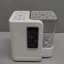 5-in-1 Electric Makeup Brush Cleaner & Dryer Machine- Portable Automatic USB Cosmetic Brushes Cleaner Tool with Deep-Clean Silicone Brush for All Size Brushes (Contour, Eyeshadow, Blush) (Pearl)