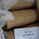 Tall Cat Tree, 5 Tier Floor Cats Tower, Wall-Mounted Kitten Sisal Scratching Post, with Cozy Hammock, Suitable for Climb, Scratch, Lookout and Play (Wall-Mounted)