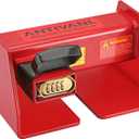 Shipping Container Locks Heavy Duty with Combination Lock, Maximum Security Semi Trailer Door Lock, Shipping Container Combination Locks for Semi Trailer Door Security (8 1/2" to 13 5/16")