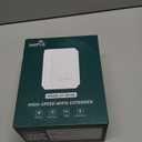 2026 WiFi 6 Extender Signal Booster, Longest Range up to 19980 sq.ft for Home, AX3000 Dual Band WiFi Repeater, Wireless Internet Extender with Gigabit Ethernet Port, 10X Faster Access Point, Onemesh