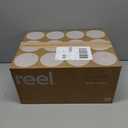 Reel Premium Bamboo Toilet Paper - 24 Rolls of Toilet Paper - 3-Ply Made From Tree-Free - Zero Plastic Packaging, Septic Safe