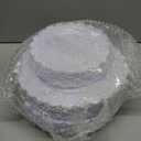 supernal 100pcs White Plastic Plates Disposable for Wedding,Plastic Plates For Party Includes 50pcs Dinner and Dessert Plate.Scalloped Plastic Platefor Valentine's Day Mother's Day and Easter