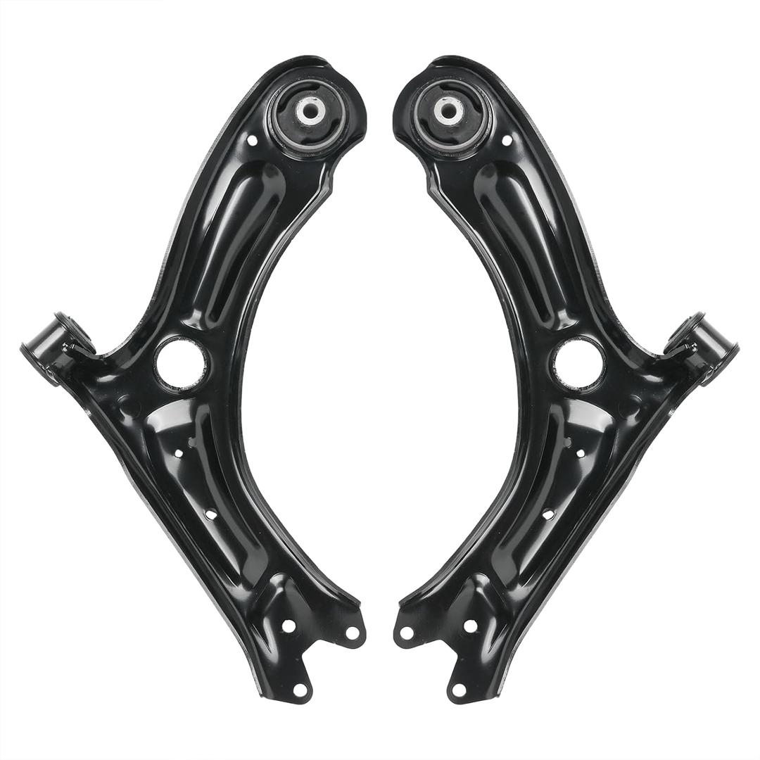 2PCS Front Lower Control Arm w/Bushing Compatible with 2011-2018 Volkswagen Jetta, Replace RK621949 RK621950