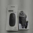 Canslab Ultrablade PRO Auto Stop Can Opener - Rechargeable Electric Can Opener for Kitchen for Seniors with Arthritis - One Touch Side Cut Opener, Smooth Edge, Handfree, Wall Mounted Small Size, Black