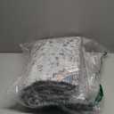 DCX Blue 5x7 Rug, Machine Washable Stain Resistant Kid & Pet Friendly with Rubber Back Non Slip Vintage Rug for Living Room, Bedroom, Home Office, Soft Low Pile Large Carpet