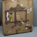 Outdoor Lighted Merry Christmas Tree Star Theme Sign Decoration 50" Extra Large Red and Green Waterproof LED Neon Pre Lit Display Christmas Garden Yard Window Wall Store Holiday Decoration, Tree Style