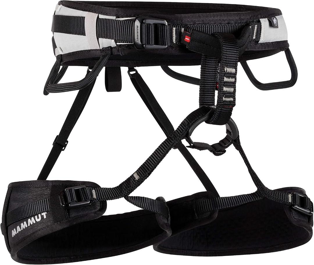 Mammut Ophir 3 Slide Climbing Harness for Men – Adjustable, Lightweight, and Durable Gear for Rock, Gym, and Sport Climbing, M