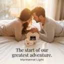 Pregnancy Announcement Gift Box for Grandparents - Ultrasound Picture Frame Ornament, Baby Reveal Surprise for Grandma & Grandpa, New Baby Gift Ideas (white)