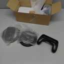 Accessories Bundle for Nintendo Switch 2, 16-in-1: Carrying Case, 2 Screen Protectors, Steering Wheel, Grip for Joycon Controller, Dockable Console Protective Cover Shell, etc. 2025 Switch2 Game Kit (Black (No Controller))