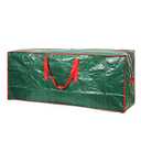 Sattiyrch Christmas Tree Storage Bag - Fits Up to 7.5 ft Holiday Xmas Disassembled Trees with Durable Reinforced Handles & Dual Zipper - Waterproof Material Protects from Dust,Moisture(Green)