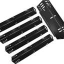 Grill Heat Plate Replacement for Dyna-Glo 5 Burner Grill DGH474CRP DGH485CRP,70-02-411 Heat Tent for DGH353CRP DGH483CRP, Grill Heat Shield for Dyna-Glo 4 Burner DGH450CRP,3 Burner DGH373CR,5 Pack