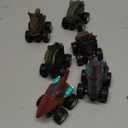 DINOBROS Dinosaur Toy Pull Back Cars 6 Pack Dinosaur Boy Toys Age 3,4,5,6,7 Dino T-Rex Games
