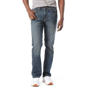 Levi Strauss Signature Gold Men's Relaxed Fit Flex Jeans (36W x 29L)