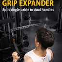 2:1 Cable Adapter LAT Pull Down Bar, 6-35in Options
