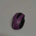 TECKNET Wireless Mouse, 2.4G Ergonomic Optical Mouse, Computer Mouse for Laptop, PC, Computer, Chromebook, Notebook, 6 Buttons, 24 Months Battery Life, 2600 DPI, 5 Adjustment Levels  Purple