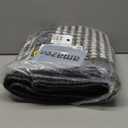 Ileading Black Runner Rugs for Hallway 2'x8' Non Slip Farmhouse Long Kitchen Floor Mats with Rubber Backing Absorbable Throw Rugs Machine Washable Indoor Decor Carpet for Corridor Petmat Entryway