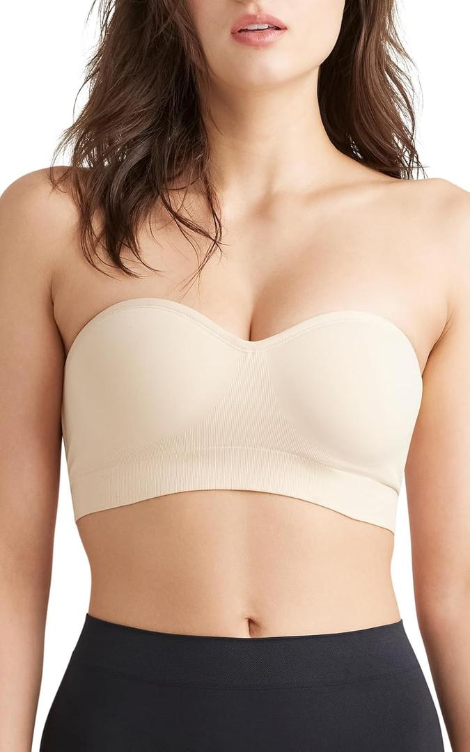 Yummie Women's Peyton Contour Strapless Convertible Bra (Frappe), L