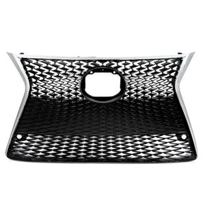 Front Bumper Grille Gloss Black W/Chrome Trim Fit for Lexxus IS200t IS250 IS350 F Sport 2014-2016 5311253061