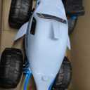 Monster Jam, Official Megalodon Storm All-Terrain Remote Control Monster Truck for Boys and Girls, 1:15 Scale, Kids Toys for Ages 4-6+