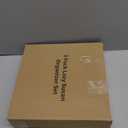 LAMU 3 Pack Lazy Susan Organizer Turntable for Cabinet, Pantry Organizers and Storage, Rotating Condiment Organizer for Kitchen, Table Top, Fridge, Countertop, Spice Organization, 9.25'' 10.6'' 12'' (Clear)