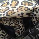 Baby Phat Leopard Hotel 4-Piece Comforter Set, Black, Full/Queen