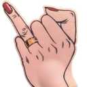 Generic HGREAA Bachelorette Party Napkins Pink Ring Finger Foil Napkins 3-ply 40 pcs Bachelorette Party Decorations Favors Bridal Shower Supplies Engagement Décor