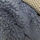 REVIX Microwave Booties for Cold Feet & Discomfort Relief, Heated Slippers for Women & Men with Moist Heat Therapy, Microwavable Foot Warmers for Home & Bed Use, Adjustable Non-Slip Slippers, Navy Large