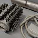 Shark HD430 FlexStyle Air Styling & Drying System, Powerful Hair Dryer Brush & Multi-Styler with Auto-Wrap Curlers, Paddle Brush, Oval Brush, Concentrator Attachment, Stone (Style: FlexStyle-Straight & Wavy Hair)