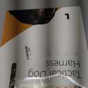 Auroth Tactical Dog Harness for Large Dogs No Pull Adjustable Pet Harness Reflective K9 Working Training Easy Control Pet Vest Military Service Dog Harnesses Army Yellow L (L(Neck:18-29",Chest:24-37"),45-80 lbs)