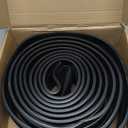 Garage Door Bottom Seal Rubber,1/4" T-Ends Garage Door Weather Stripping, 4" Wide Replacement Seal