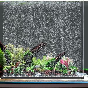 hygger Aquarium Bubble Curtain Wall, Quiet Fish Tank Air Stone with Accessories, High Dissolved Aquarium Bubbler Oxygen Diffuser Decoration for Freshwater & Saltwater 37.4’’ Long