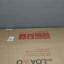 LOAAO 55X30 Gold Bathroom Mirror, Rounded Rectangle Gold Frame Mirror, Brushed Gold Bathroom Vanity Mirror Wall-Mounted, Anti-Rust, Tempered Glass, Hangs Horizontally or Vertically