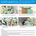 Shredded Memory Foam Filling 10lbs for Bean Bag Filler, Pillow Stuffing Cushion Arts Crafts Refill, Without Added Gel Particles, Premium Soft and Great for Stuffing, Multi Color and Shape, 10 Pound