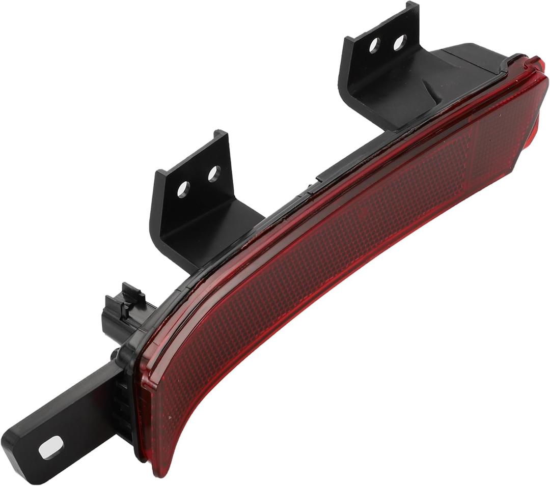 No.KK7B15K273AB Bumper Reflector for Ford Edge SE SEL 2018-2020 Durable Red Rear Right Bumper Reflector Side Marker Plastic 1pc