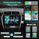Car Stereo Radio for Toyota Camry 2015 2016 2017 with Wireless CarPlay Android Auto MirrorLink, KuTaiTai 10.1 inch 2GB+32GB IPS Touchscreen Radio with GPS Bluetooth WiFi FM SWC Backup Camera