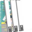 Under Cabinet Lighting, Equipped with Motion Sensor, 11.8" Rechargeable Battery Operated3-Level Adjustable Brightness, 3 Pack Magnetic Under Counter Lights for Kitchen, Closet, Pantry