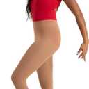 Capezio womens Ultra Soft Self Knit Waistband Stirrup TightTight (3X-4X, Caramel)