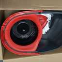 O-Cedar EasyWring Microfiber Spin Mop, Bucket Floor Cleaning System, Red, Gray, Standard