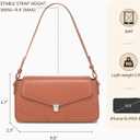 YIKOEE Womens Shoulder Bags Small Y2K Mini Purse with Vegan Leather