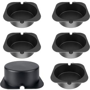5 Pcs Recessed Light Covers for 6-Inch Can Lights Fire-Resistant, Energy-Saving Insulation Protection for LED & Halogen Downlights in Attics, Homes & Commercial Spaces