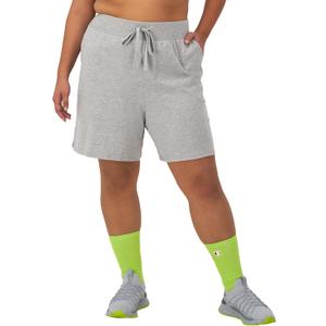 Champion Women's Shorts, Jersey Shorts, Soft, Lightweight, Comfortable Shorts for Women, 5"  (2XL)