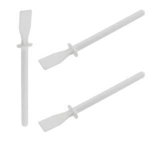 12PCS Handmade Leather Flexible Glue Stick Super Tough Oil Painting Scraper Plastic Spatula Disposable Stirring Tool
