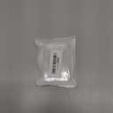 Pawfly 2 Pack Vertical 2-Card Badge Holder with Thumb Slot Hard Transparent PC Case Protector for Office School IDs Credit Cards Drivers Licenses and Passes