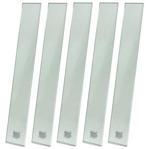 Myard Laminated + Tempered Clear Glass Balusters, Length 32'', 5-Pack
