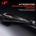 A-Premium Pack of 2 Windshield Wiper Blades with Wear Indicator & Towel - Compatible with Mitsubishi Outlander 2007-2013, Outlander Sport, Eclipse & Lexus RX300-24" and 21", Hook Connector