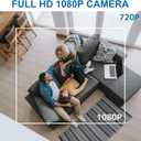Security Camera Smoke the Detector Camera 1080P WiFi Indoor Camera Hidden Camera with Night Vision and Motion Detection Real-Time Spy Camera for Home Office Safety