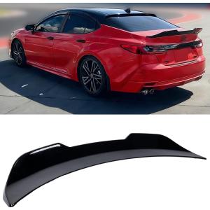 Rear Spoiler Compatible with 2025 2026 Toyota Camry, PSM Style Trunk Exterior Tail Deck Lid Wing Duckbill Lip Splitter (Glossy Black)