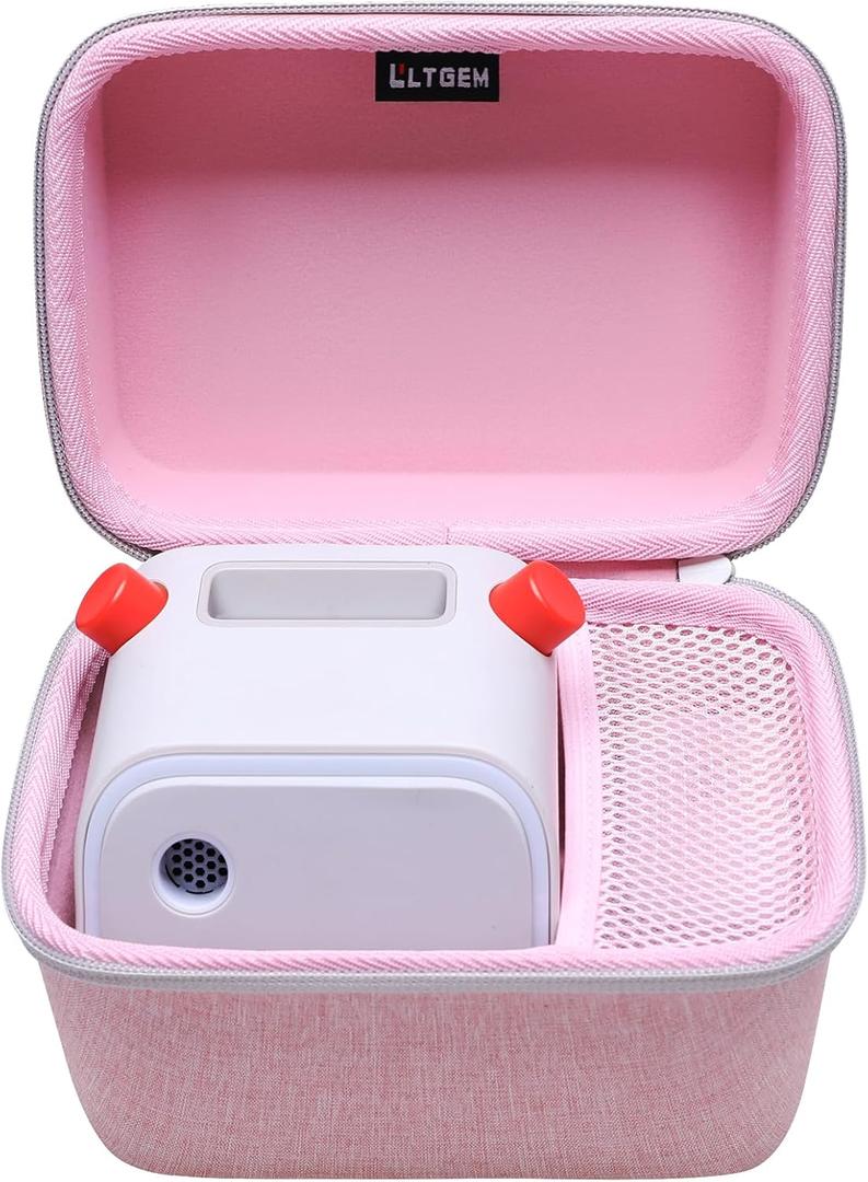 LTGEM Case Compatible with Yoto Player 3rd Gen Kids Speaker and Yoto Card, Pink(Case Only)