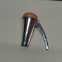 Nutcracker: Effortlessly Cracks Large to Medium Nuts, Heavy Duty Nut Cracker tool with Splash-Proof Brown Lid, Long Ergonomic Leverage & Spring Return walnut pecan cracker